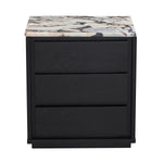 Ocean Storm Marble / Black Oak