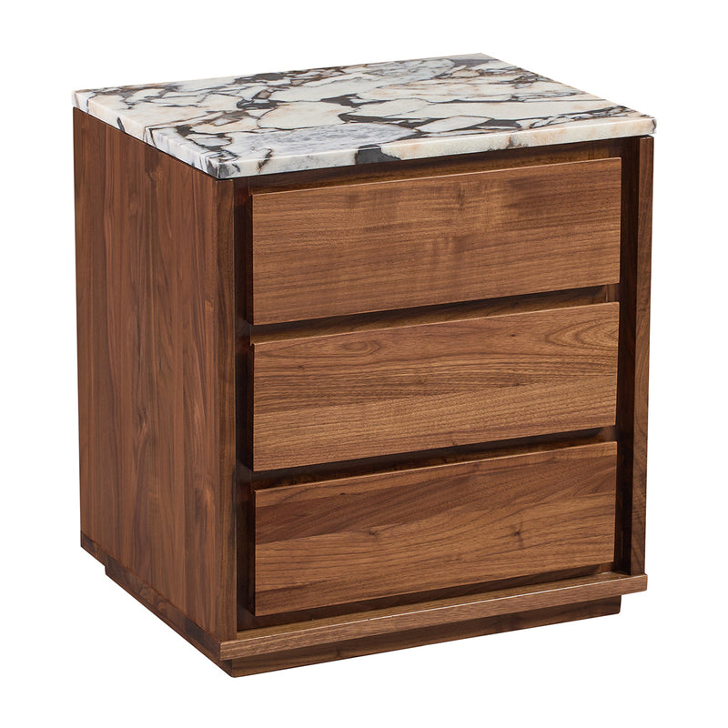 Ocean Storm Marble / Walnut