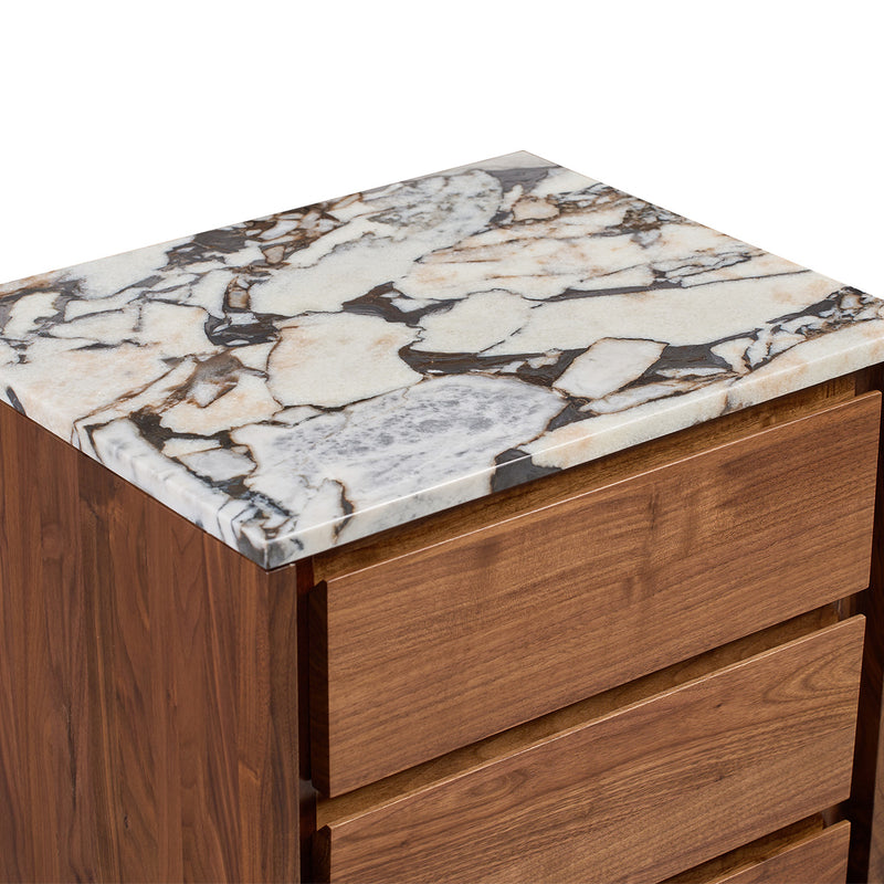 Ocean Storm Marble / Walnut