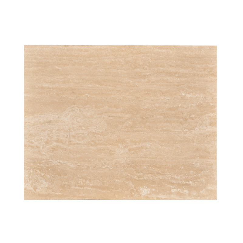 Travertine / Walnut