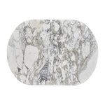 Arabescato Carrara Marble / Black Oak