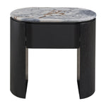 Ocean Storm Marble / Black Oak