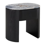 Ocean Storm Marble / Black Oak