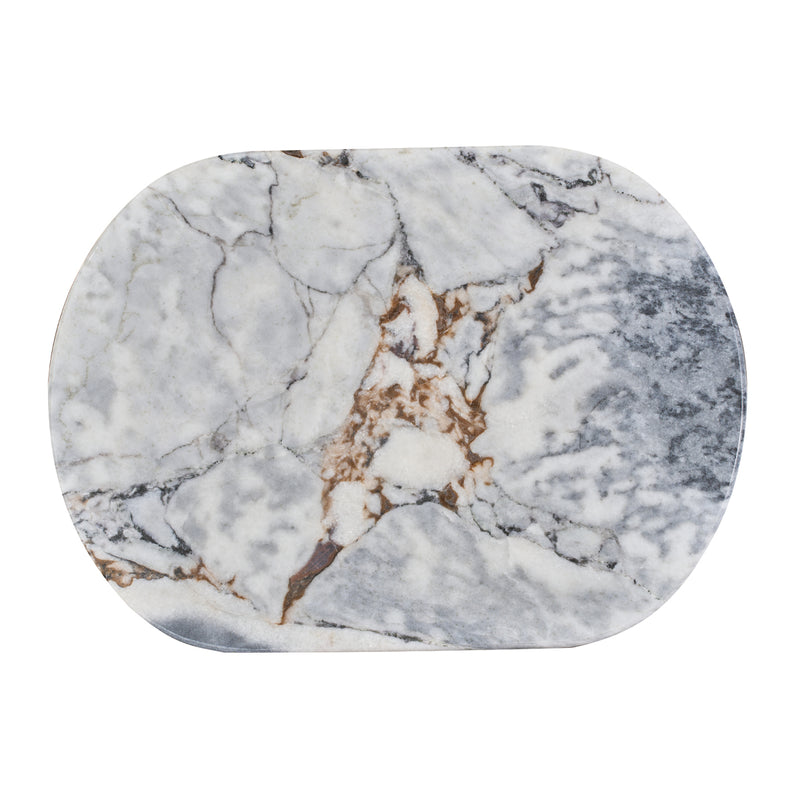 Ocean Storm Marble / Black Oak