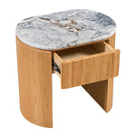 Ocean Storm Marble / Oak