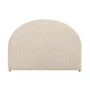 Harlo Queen Bed Head - Cream Textured Weave