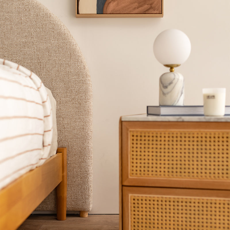 Cream Textured Weave