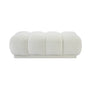 Stella Fur Bench - Cream