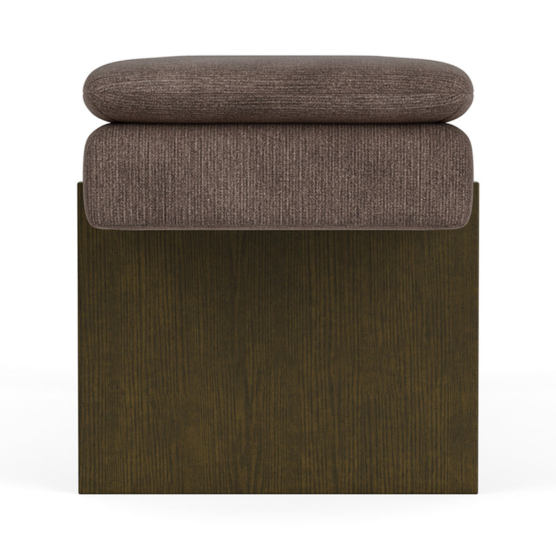 Aulla Cacao Textured Weave / Dark Walnut