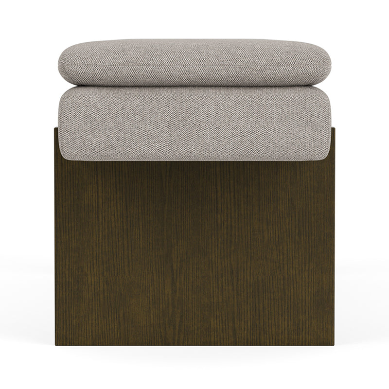 Impression Greige Weave / Dark Walnut