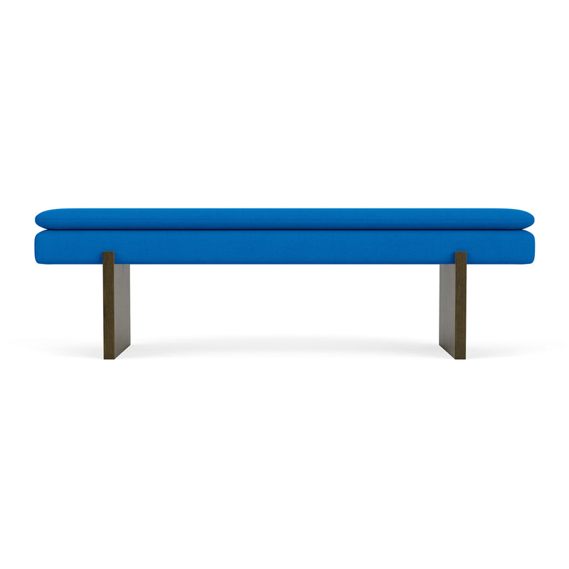 Mark Cobalt Blue Weave / Dark Walnut