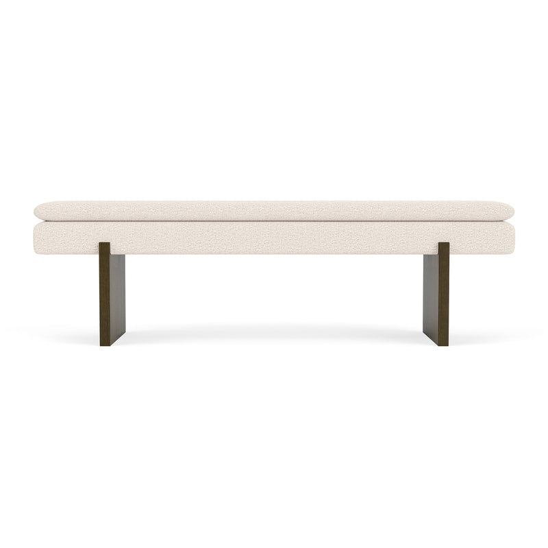 Maya Cream Boucle / Dark Walnut