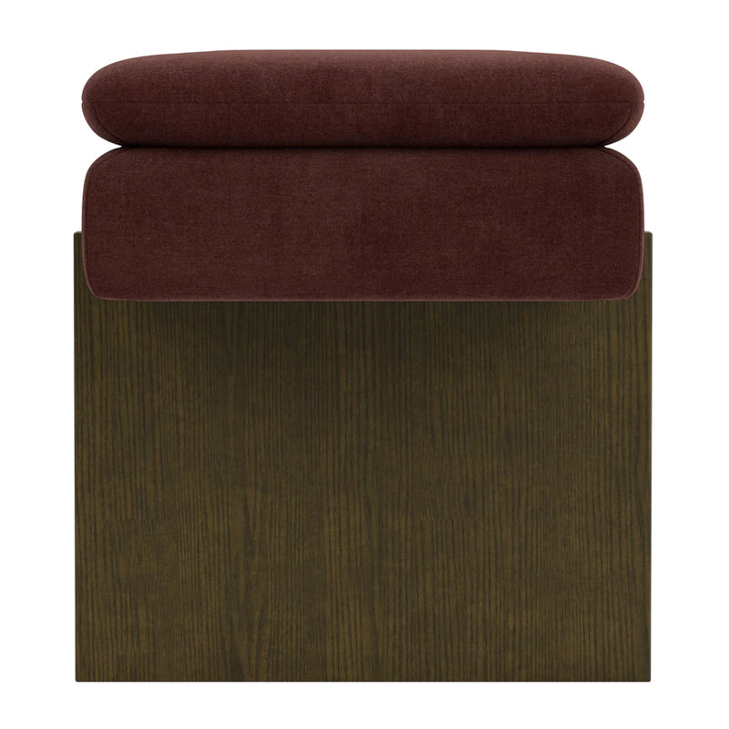Moss Burgundy / Dark Walnut