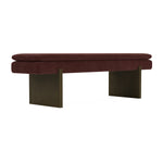 Moss Burgundy / Dark Walnut
