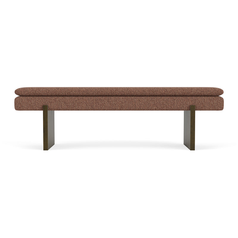 Pebble Rust Boucle / Dark Walnut