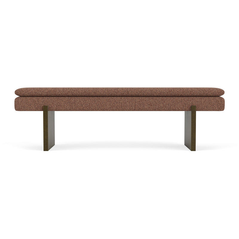 Pebble Rust Boucle / Dark Walnut