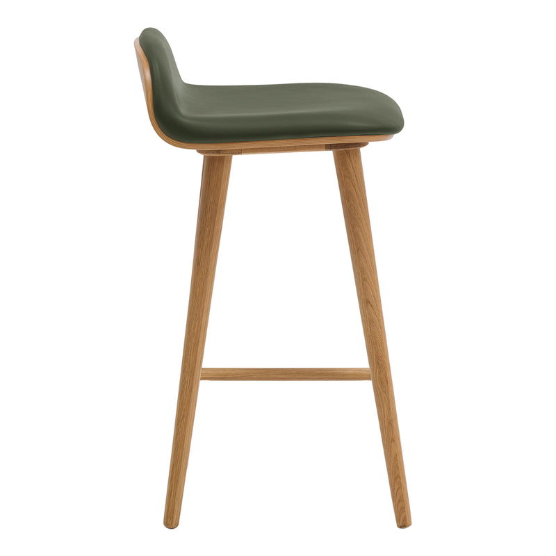 Olive Green / Oak