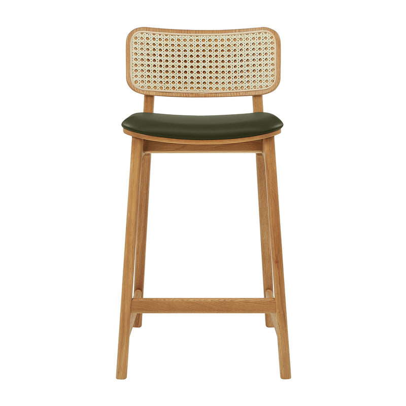 Olive Green / Oak