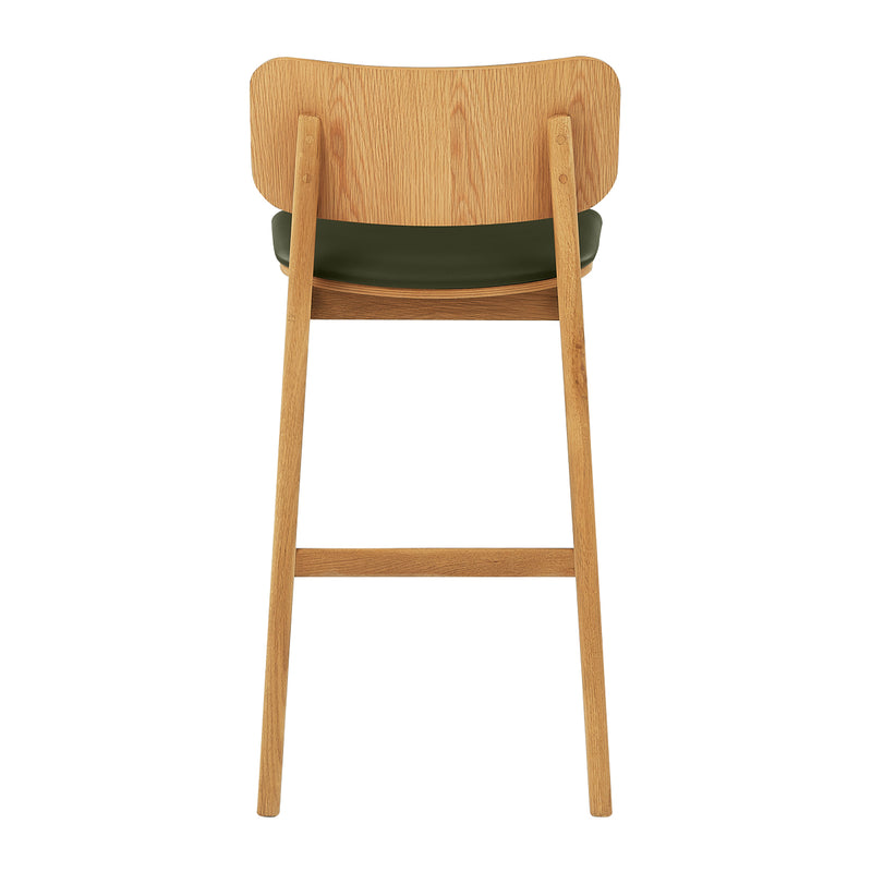 Olive Green / Oak