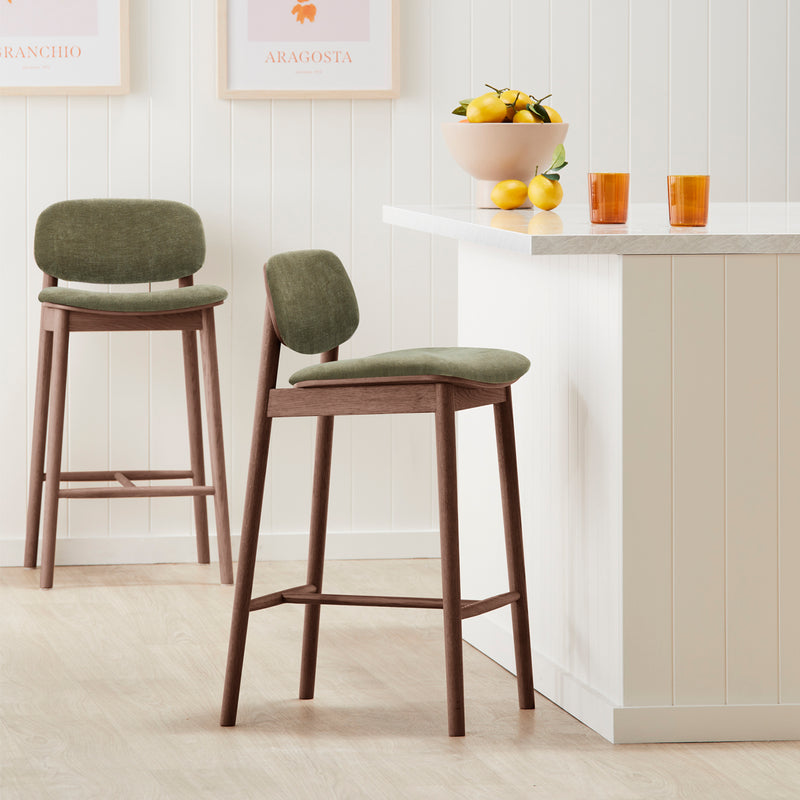 Olive Moss / Walnut