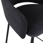 Asher Velvet Bar Stool (65cm)