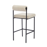 Mateo Boucle Bar Stool