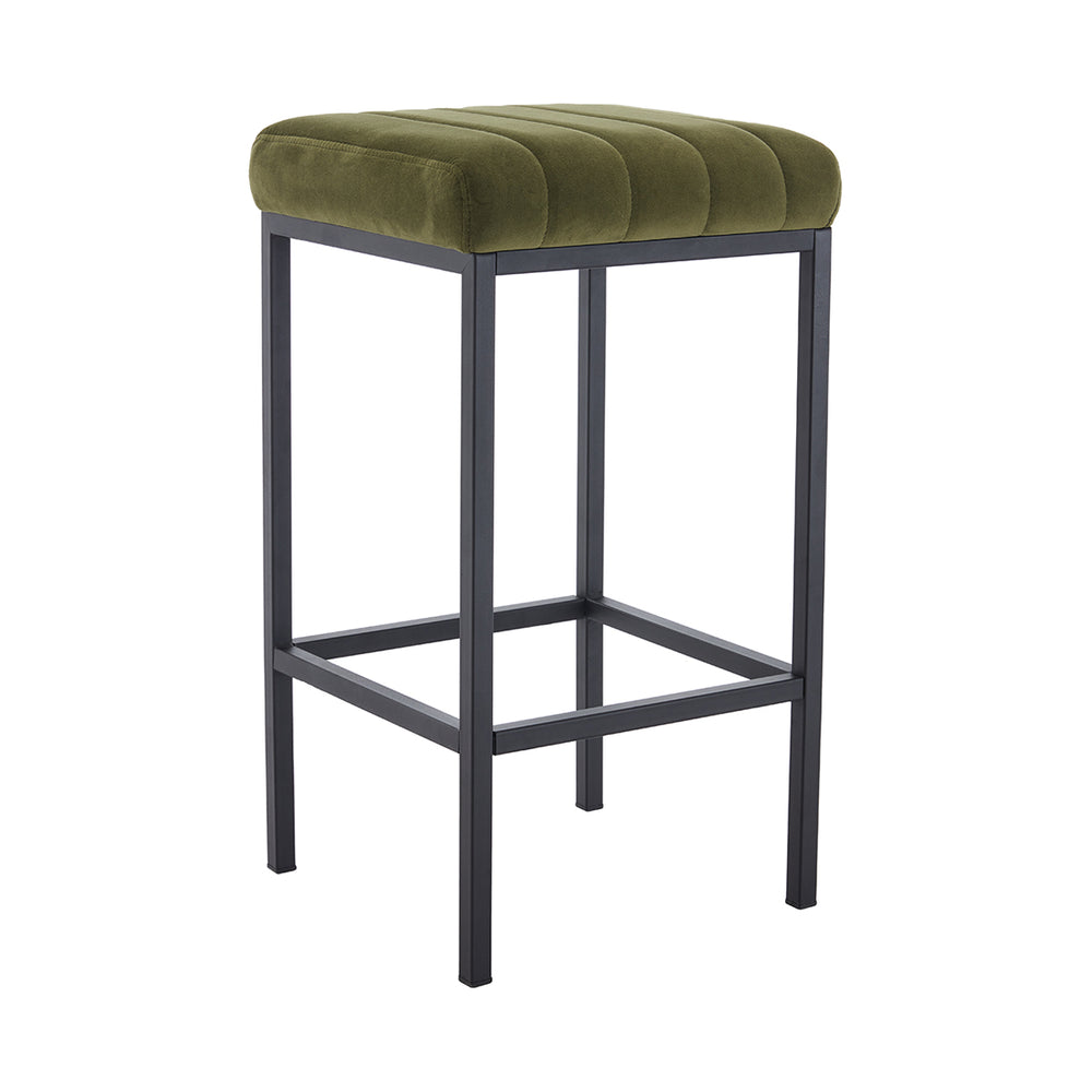 Zane Velvet Bar Stool