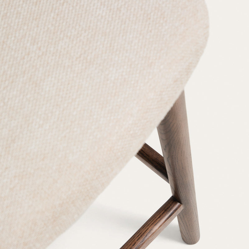 Beige / Walnut / 65cm