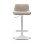 Zenda Adjustable Stool - Beige / White