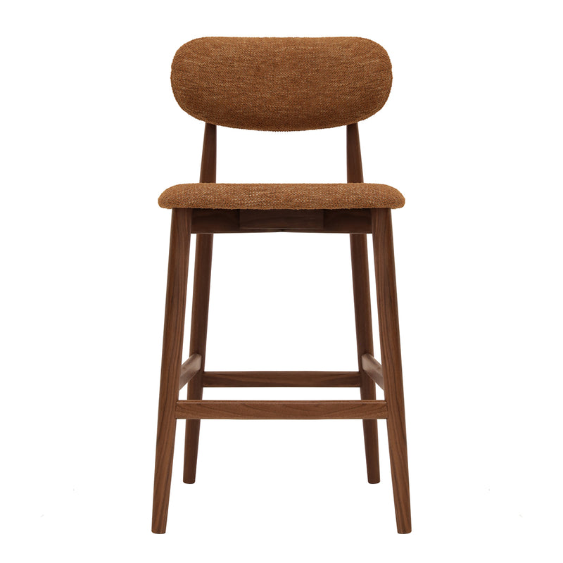 Caramel Textured Weave / Walnut