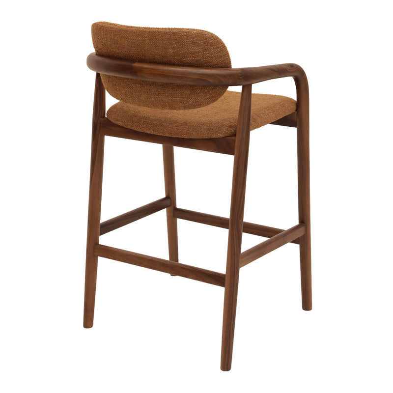 Caramel Textured Weave / Walnut
