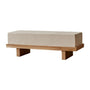 Gus Bench Seat - Natural Teak