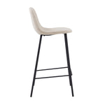 Luca Fabric Bar Stool (Set of 2)
