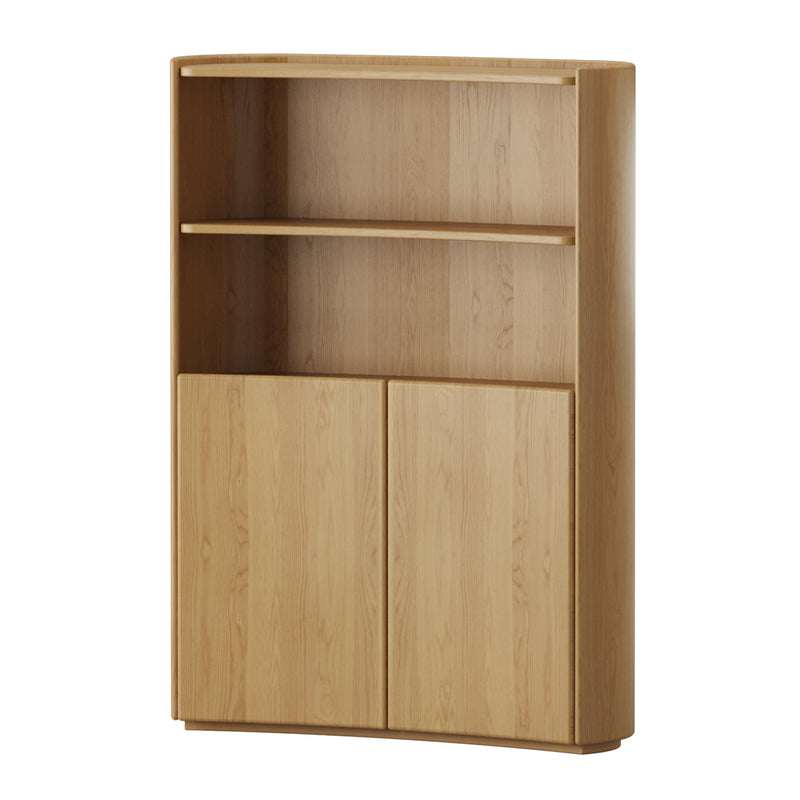 Malakai Curved Display Cabinet