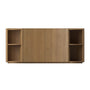 Malakai Curved Buffet - Oak