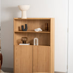 Malakai Curved Display Cabinet