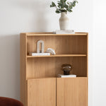 Malakai Curved Display Cabinet