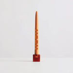 Le Cube Single Candle Holder (Amber)