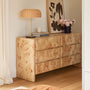 Valentina Chest of Drawers - Burlwood