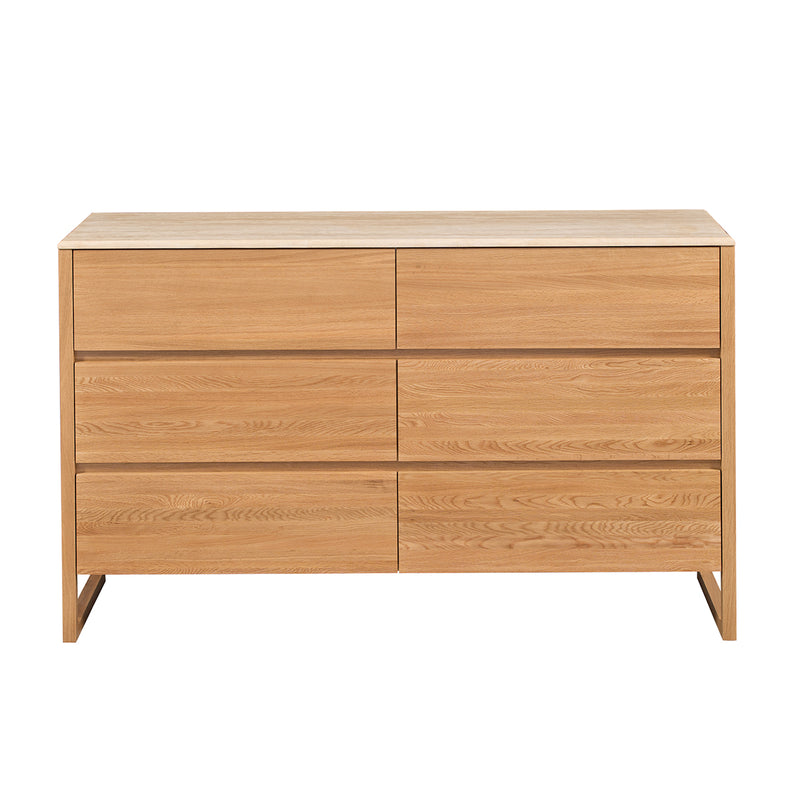 Travertine / Oak