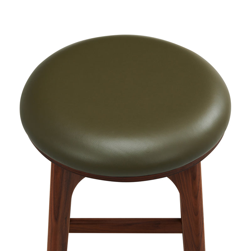 Olive Green / Walnut