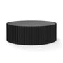 Tyla Round Coffee Table - Black
