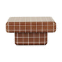 Seville Tile Coffee Table - Red Glaze