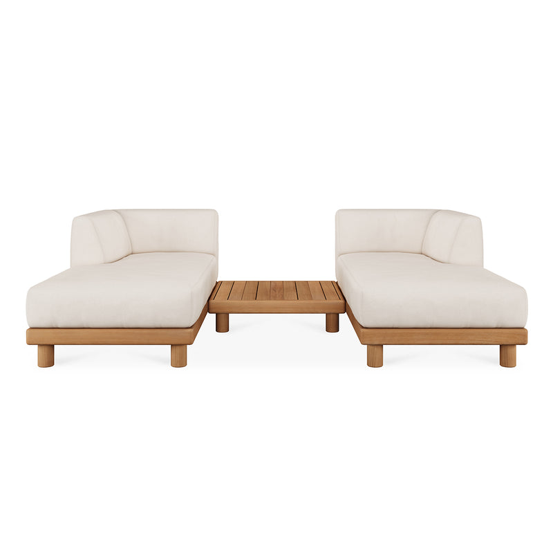 Monocle Outdoor Square Coffee Table