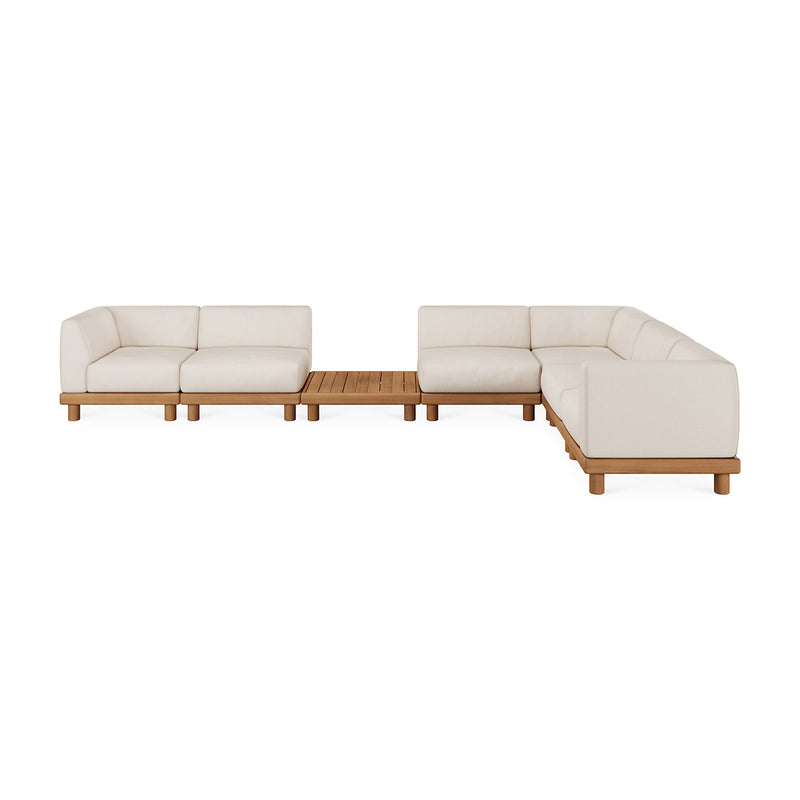 Monocle Outdoor Square Coffee Table