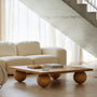 Yoko Square Coffee Table - Oak