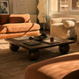 Yoko Square Coffee Table - Walnut