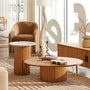 Cosmos Timber Coffee Table - Oak / 100cm