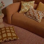 Lattice Wheat Cushion