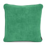 Posh Square 50cm Cushion - Moss Grass Green Fabric